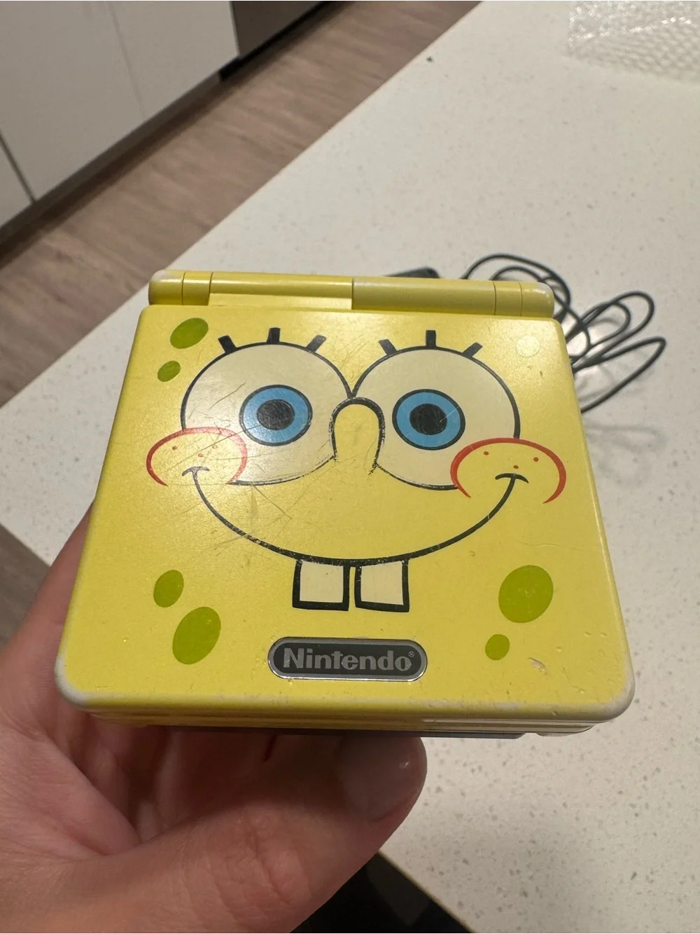 Nintendo SpongeBob Limited-Edition Game Boy Advance SP - Yellow *make an offer*